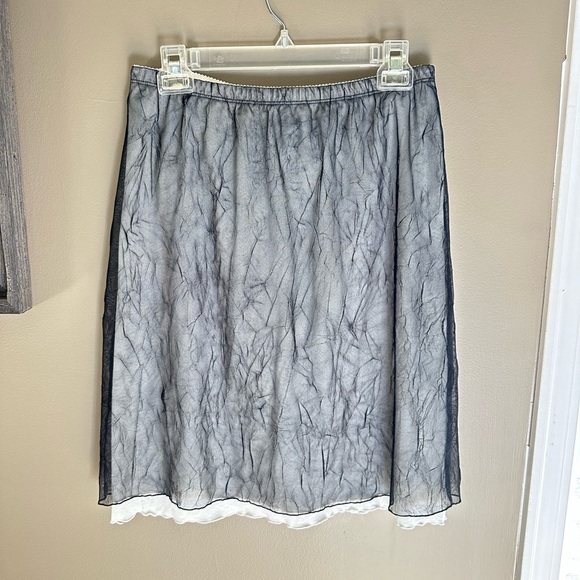 Guess black  A-Line midi Skirt - Picture 1 of 6